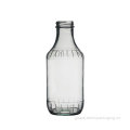 Beverage Bottle 16 oz Clear Glass Decanter Bottle Factory
